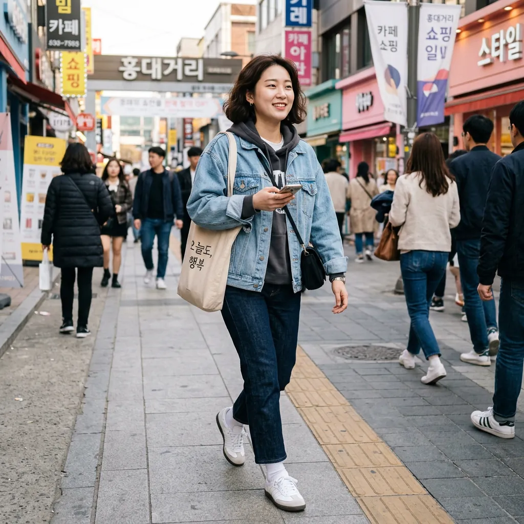 Outfit Ideas Korean Fashion: 30 Fresh and Inspiring Looks to Try 28 Korean Denim Outfit Ideas
