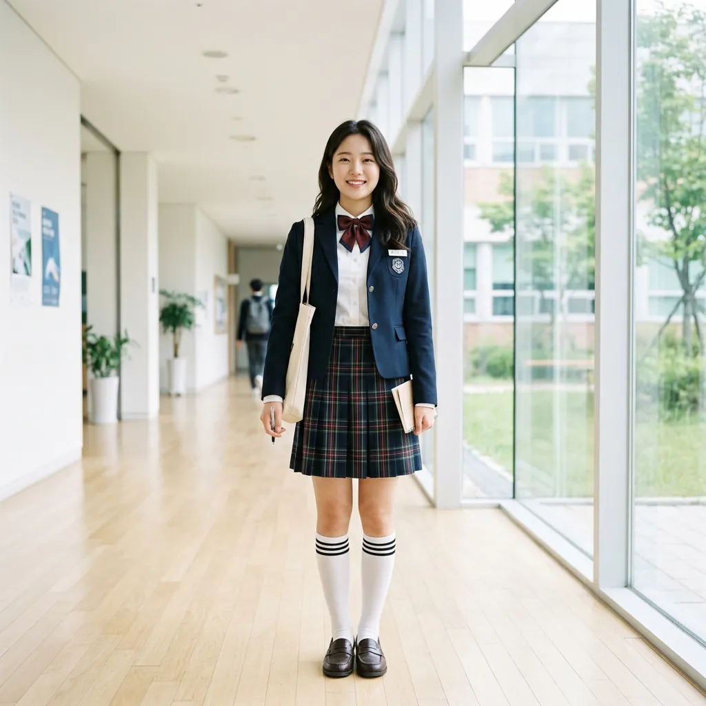 Outfit Ideas Korean Fashion: 30 Fresh and Inspiring Looks to Try 11 Korean School Uniform Style Ideas