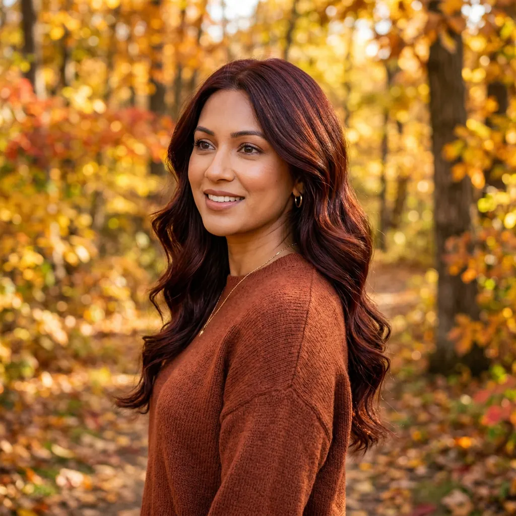 30 Fall Hair Color Trends Ideas to Inspire Your Most Beautiful Autumn Yet 10 Rich Mahogany Fall Hair Color Trends Ideas