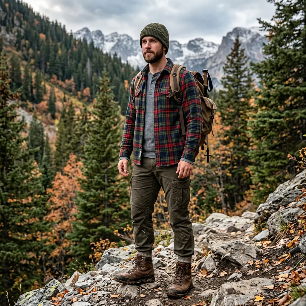 Rugged Outdoor Outfit Ideas Men Wear for Adventure