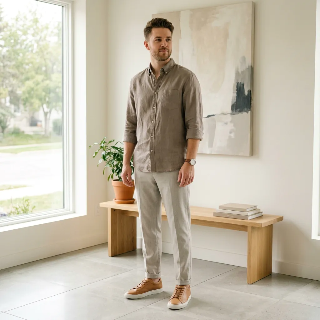 Neutral Toned Outfit Ideas Men Build Versatile Wardrobes Around