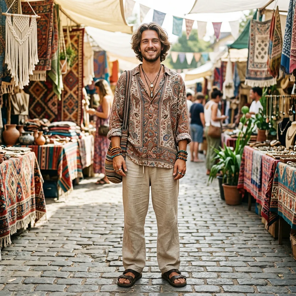 Bohemian Outfit Ideas Men With a Free-Spirited Look Embrace
