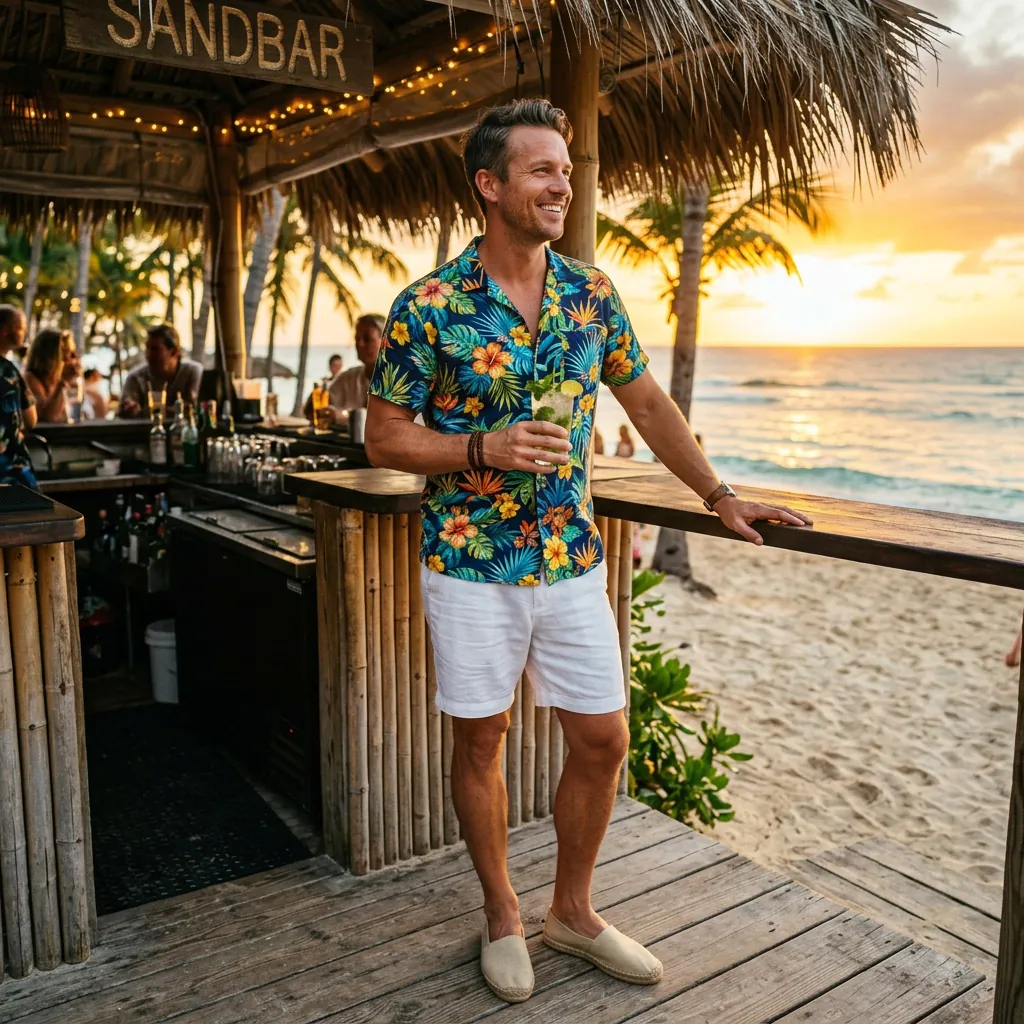 Tropical Outfit Ideas Men Bring to Warm-Weather Destinations