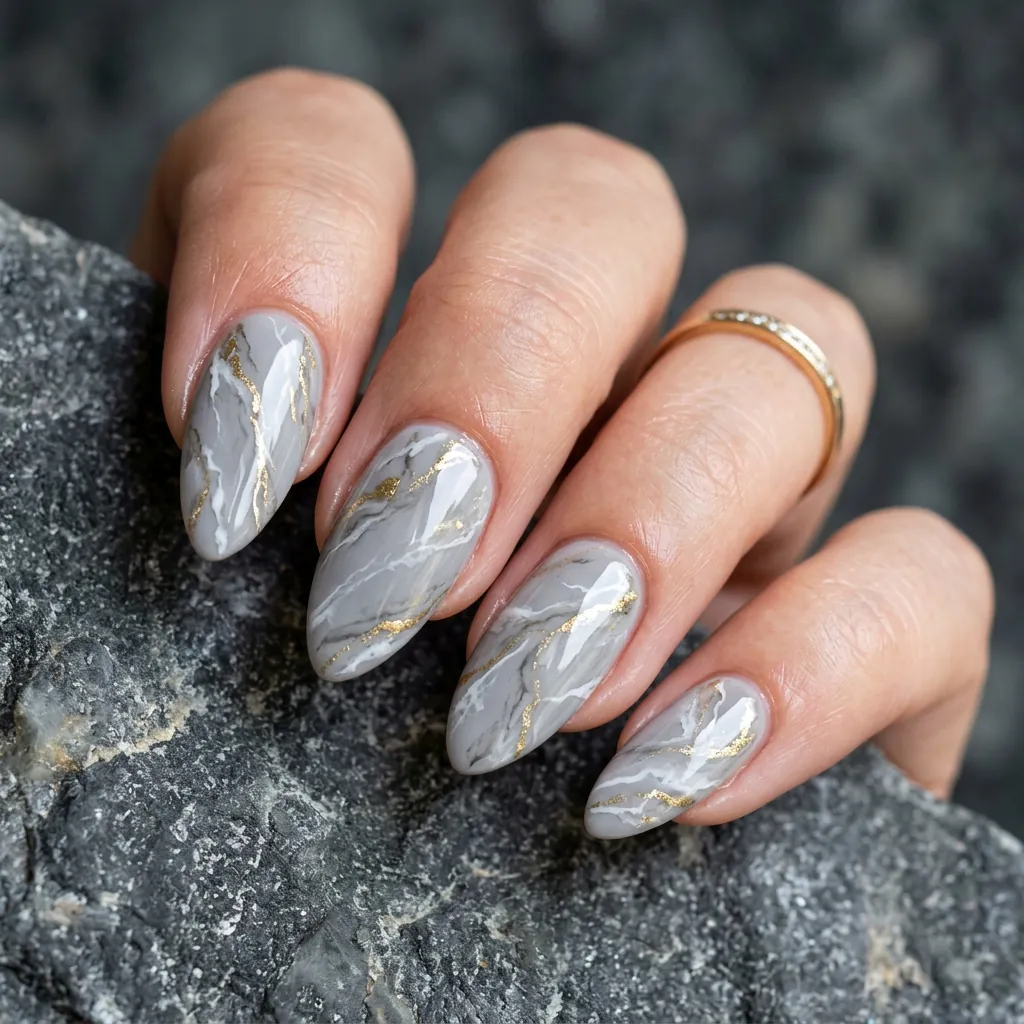 Marble Nail Design Looks