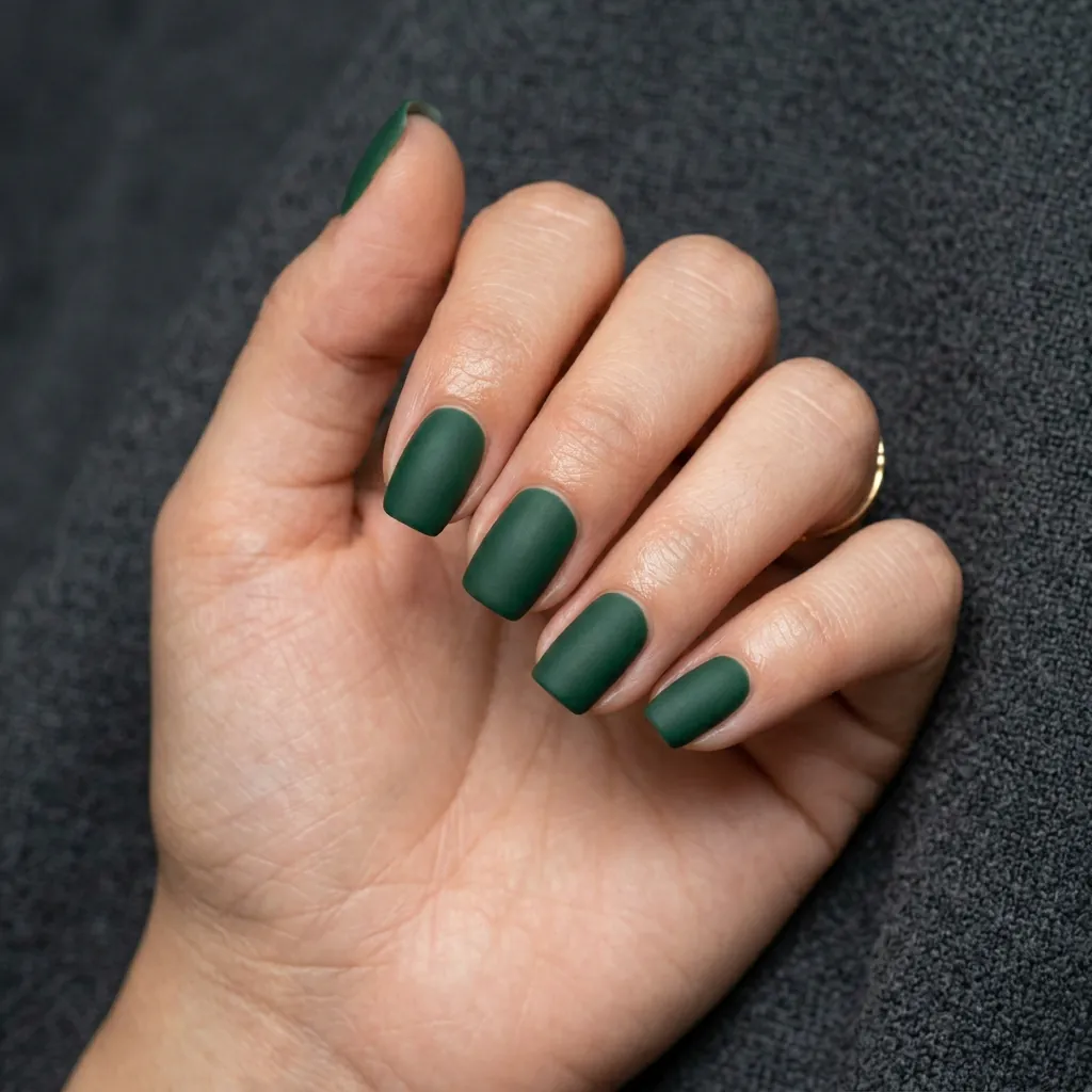 Matte Short Acrylic Nail Ideas