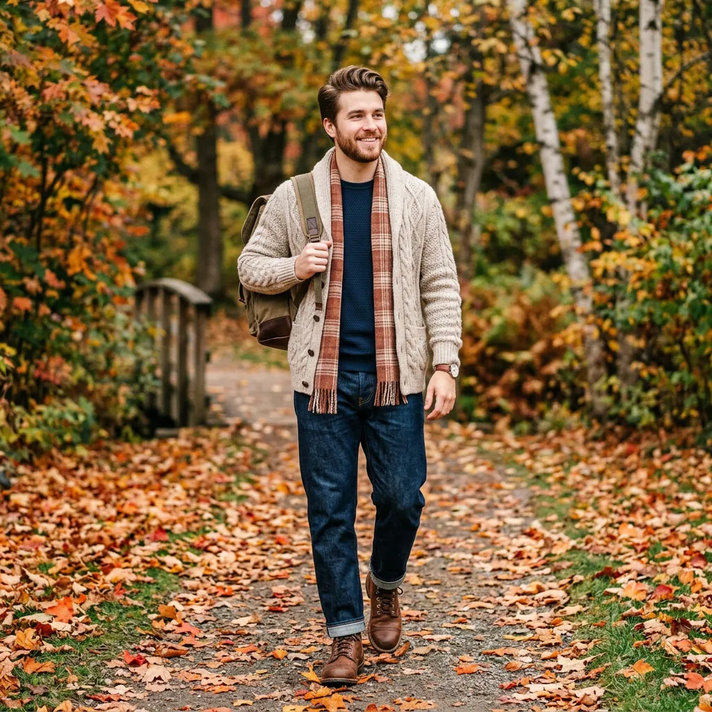 Fall Outfit Ideas Men Wear for a Cozy Aesthetic