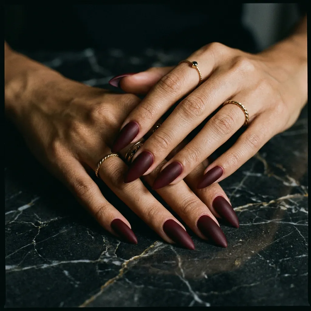 Dark Moody Nail Shades