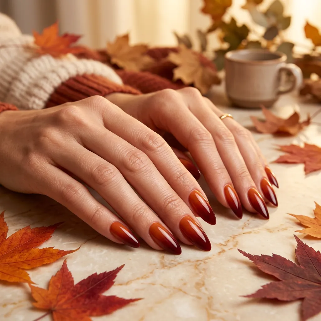 OmbreFall Nails 2026 Ideas