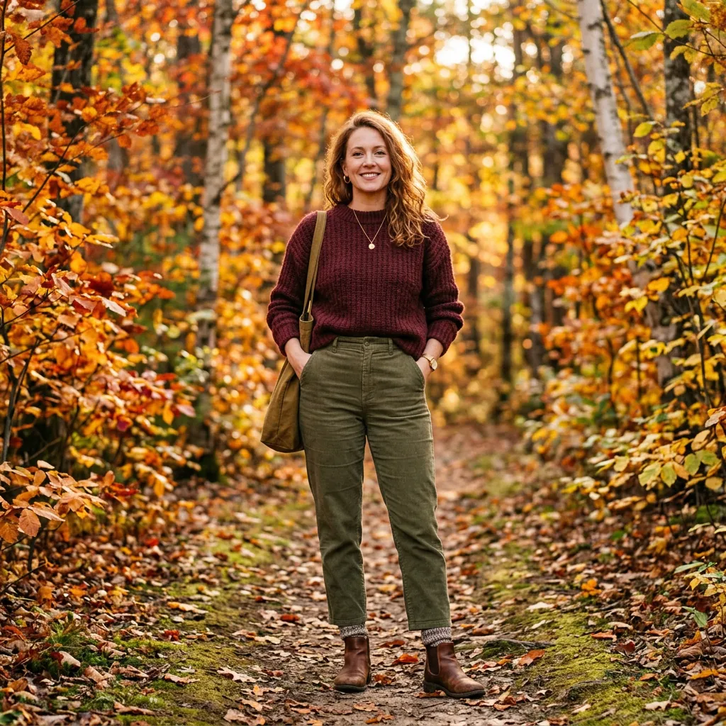 30 Everyday Fall Outfits Ideas for Comfort, Style and Confidence 13 Fall Color Palette Outfit Ideas