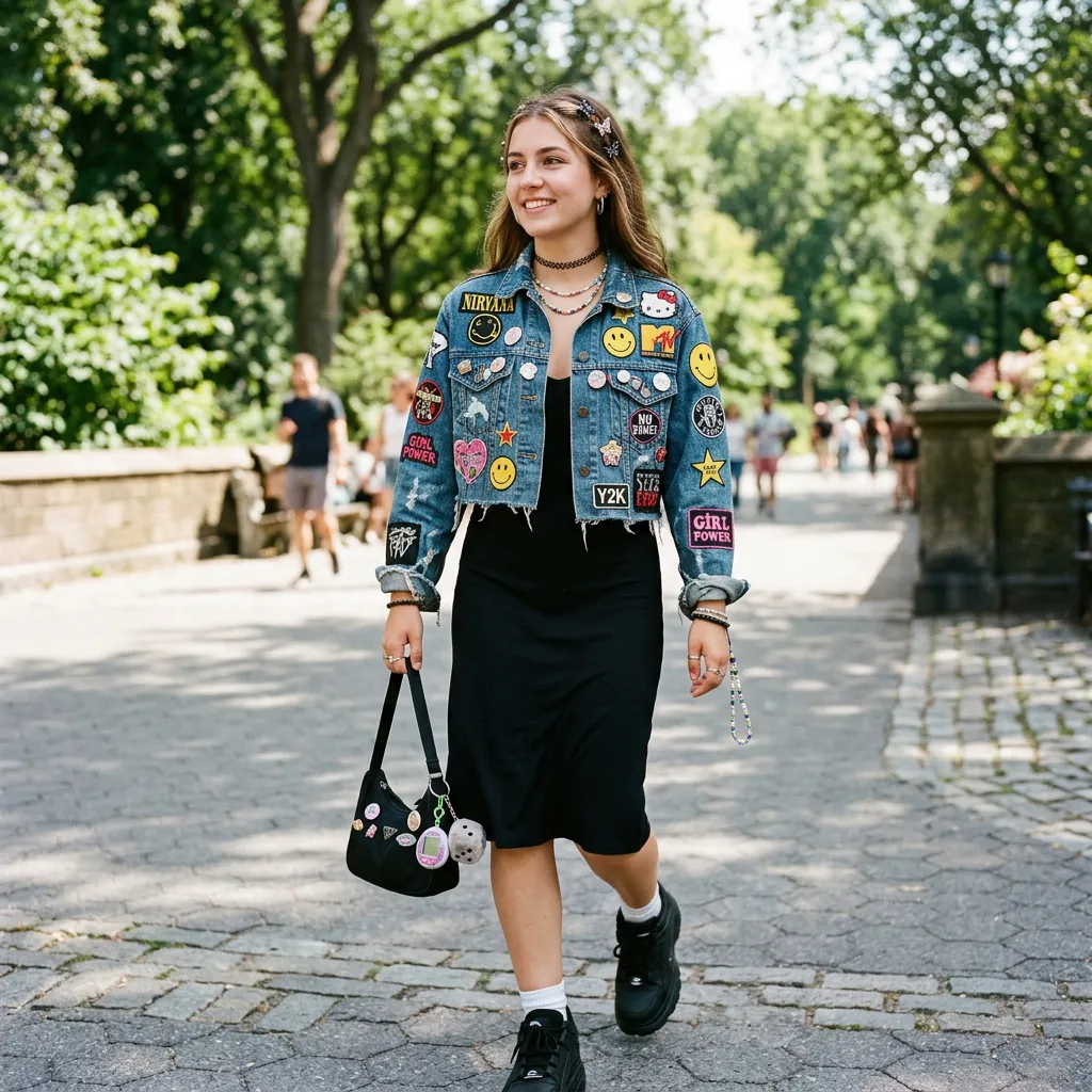 Y2K Denim Jacket Ideas