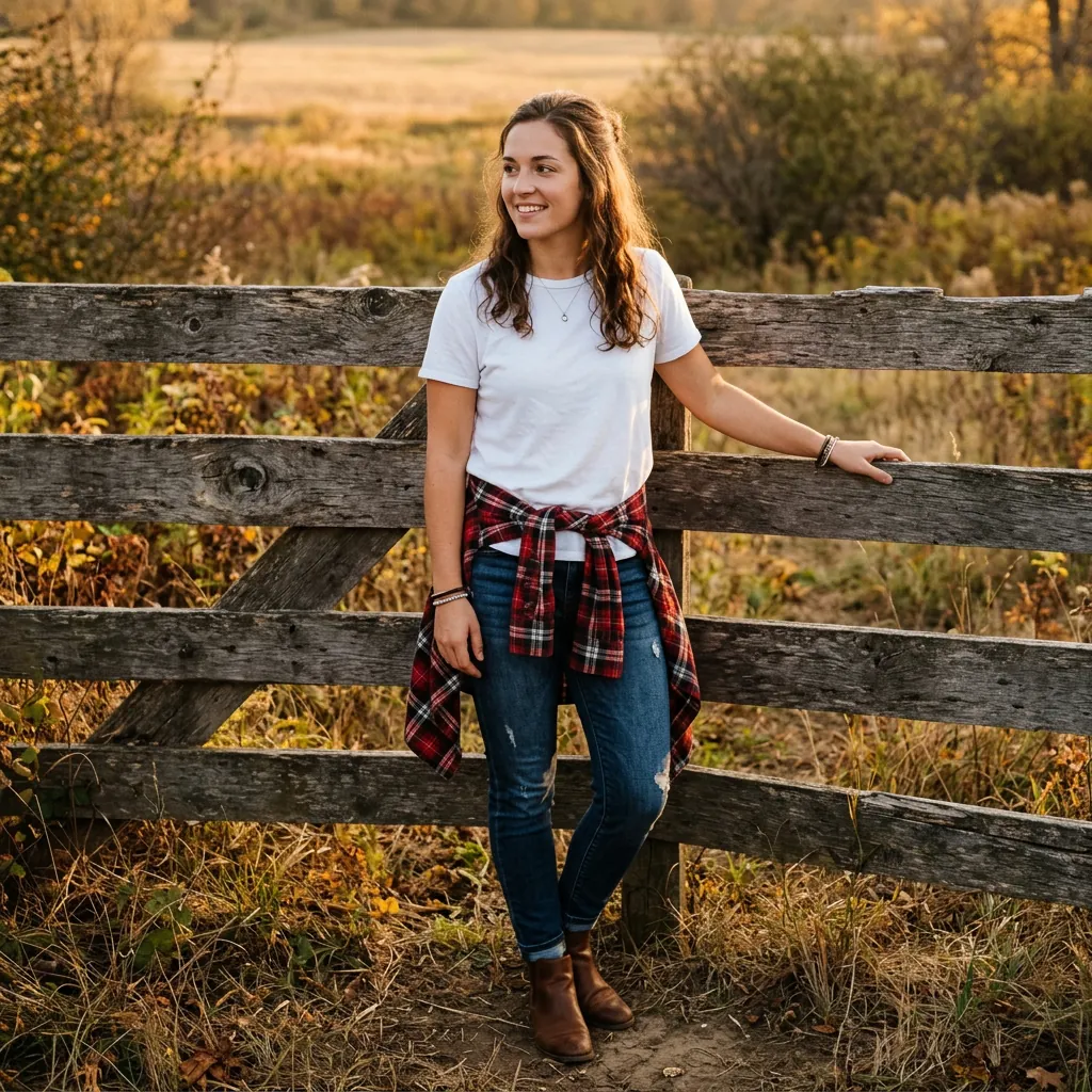 30 Everyday Fall Outfits Ideas for Comfort, Style and Confidence 3 Flannel Layering Ideas