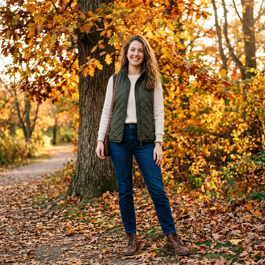 30 Everyday Fall Outfits Ideas for Comfort, Style and Confidence 31 Layered Vest Outfit Ideas