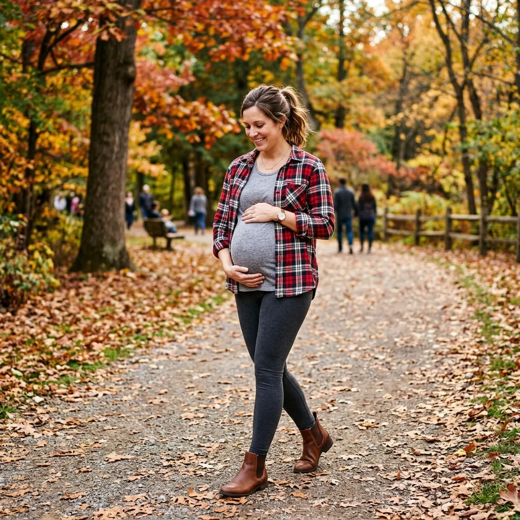 30 Stunning Pregnancy Outfits Ideas for Every Trimester 23 Fall Maternity Pregnancy Outfits Ideas
