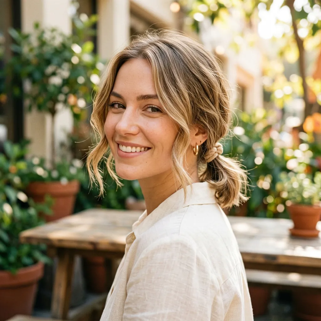 Hairstyles Ponytail Ideas: 30 Stunning Looks That Will Absolutely Transform Your Style 28 Short Hair Ponytail Hairstyles Idea