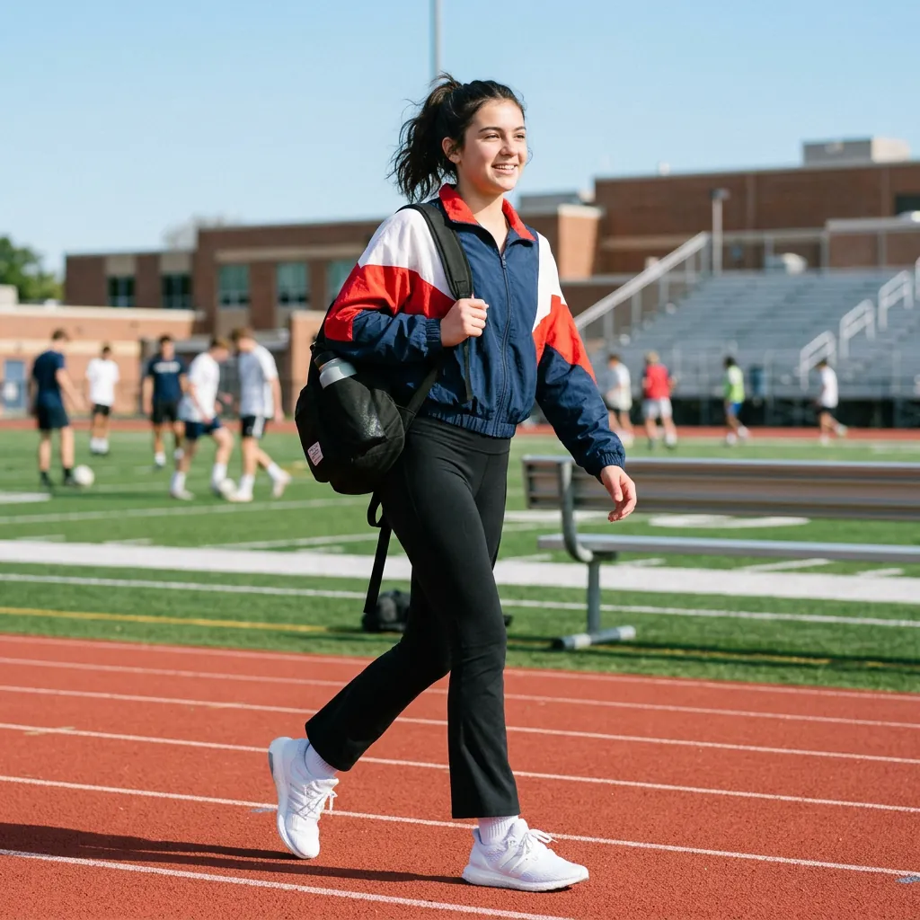 Sporty Outfit Ideas for School