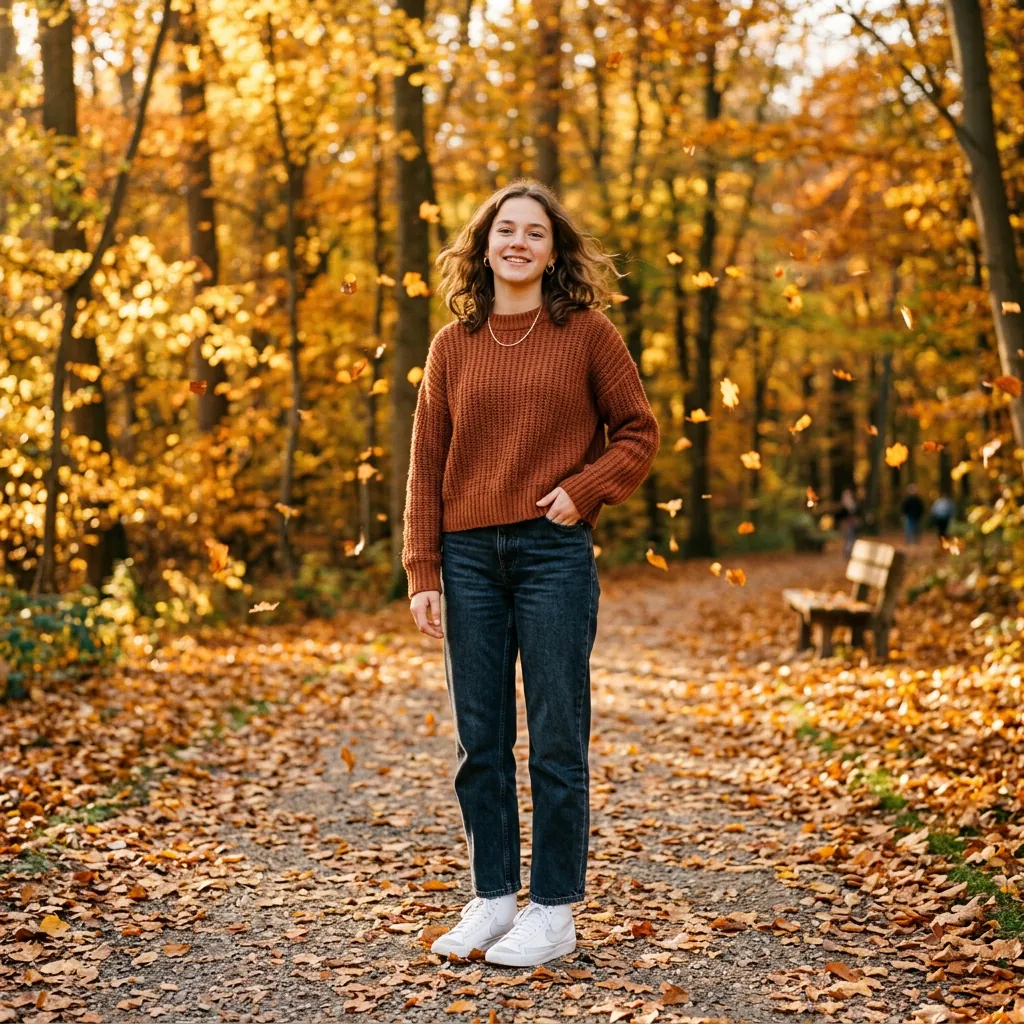 Fall Outfits for School: 30 Creative Ideas to Inspire Your Most Stylish Autumn Season Yet 2 Fall Outfits for School with Jeans Ideas
