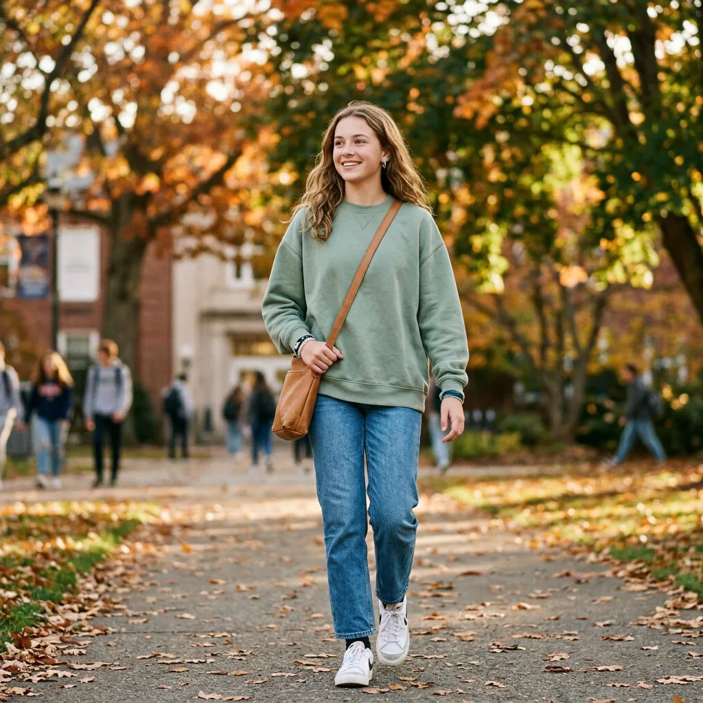 Fall Outfits for School: 30 Creative Ideas to Inspire Your Most Stylish Autumn Season Yet 4 Fall Outfit for School Casual Ideas
