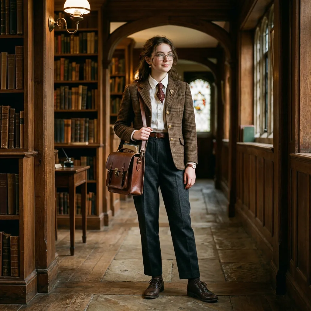 Dark Academia Outfit Ideas for School