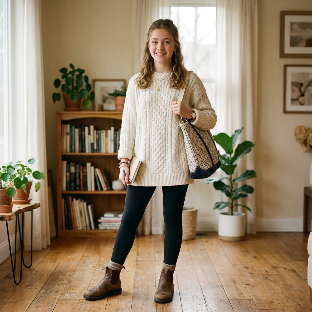 Outfit Ideas for School with Leggings