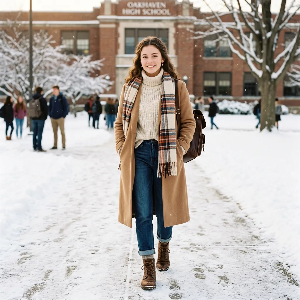 Outfit Ideas for School in Winter