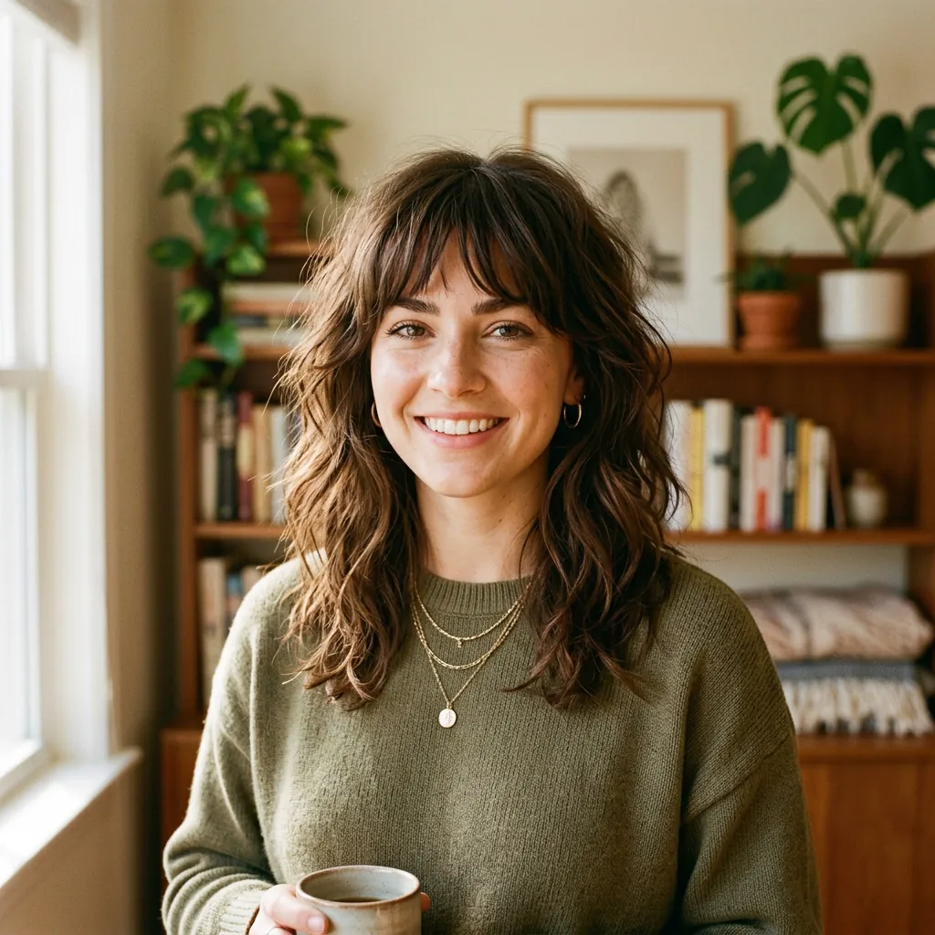Textured Bangs Hairstyle Ideas