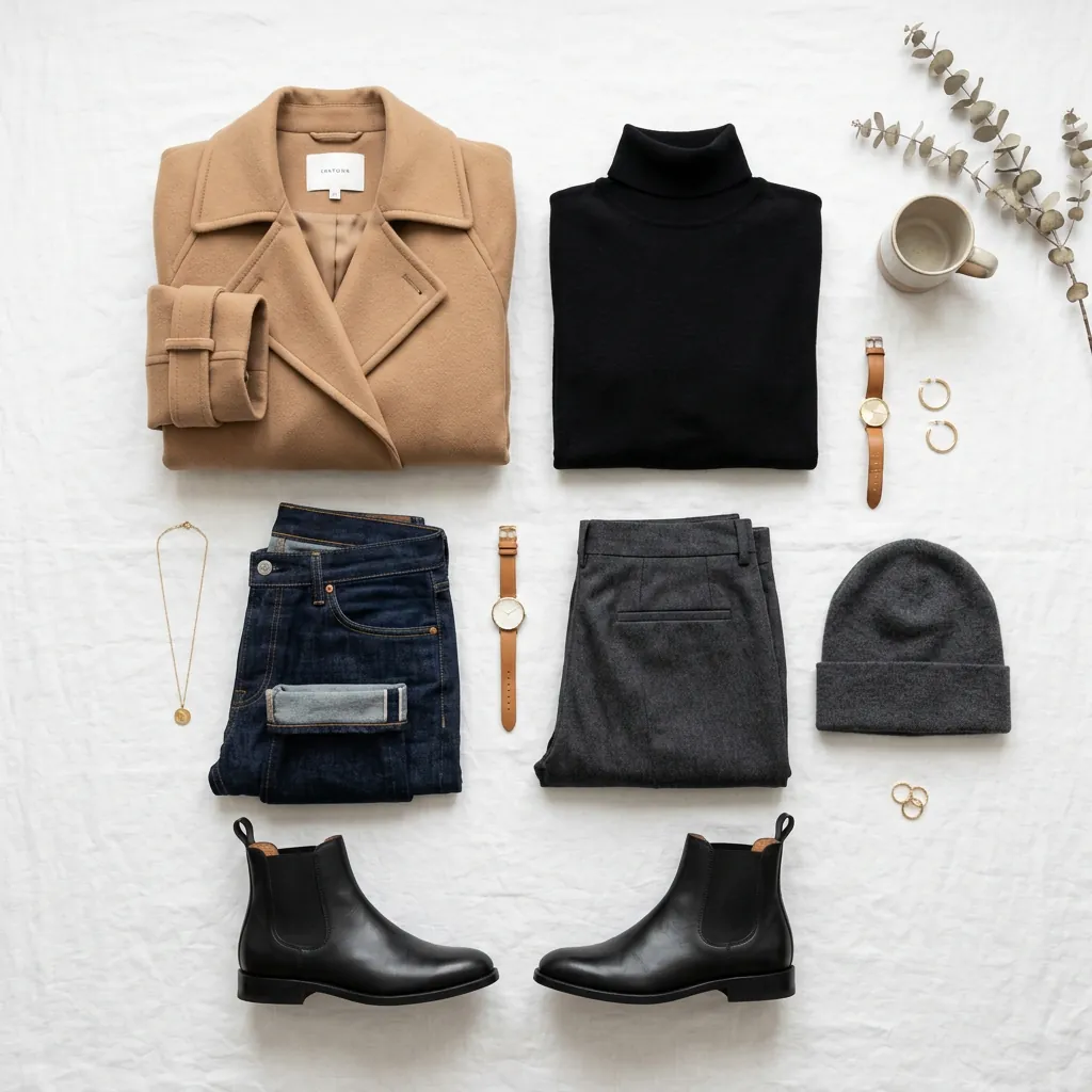 Capsule Wardrobe Winter Outfit Ideas