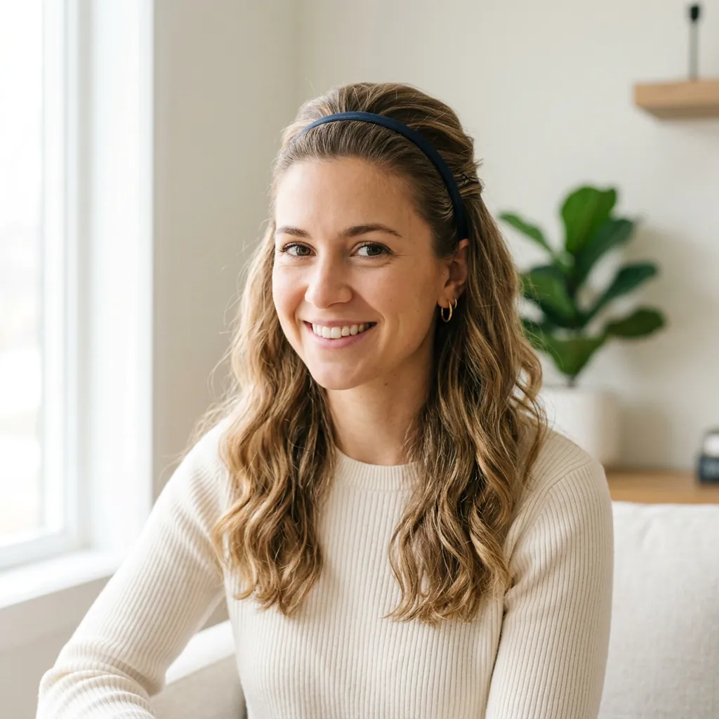 Half Up Hairstyles With Headbands