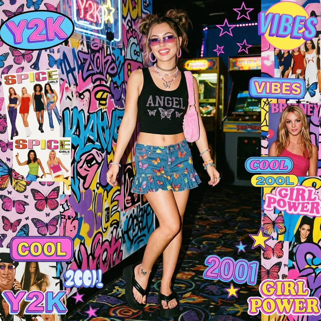 Outfit Ideas Aesthetic Y2K Revival Ideas
