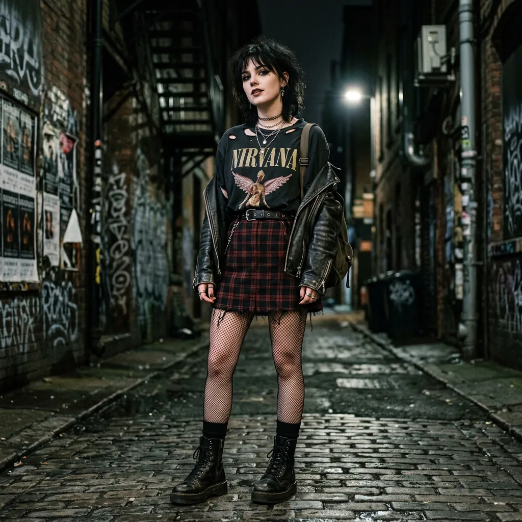 Outfit Idea Aesthetic Grunge Ideas