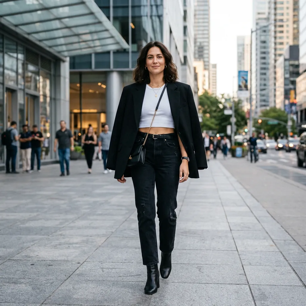 Black Blazer Outfit Ideas
