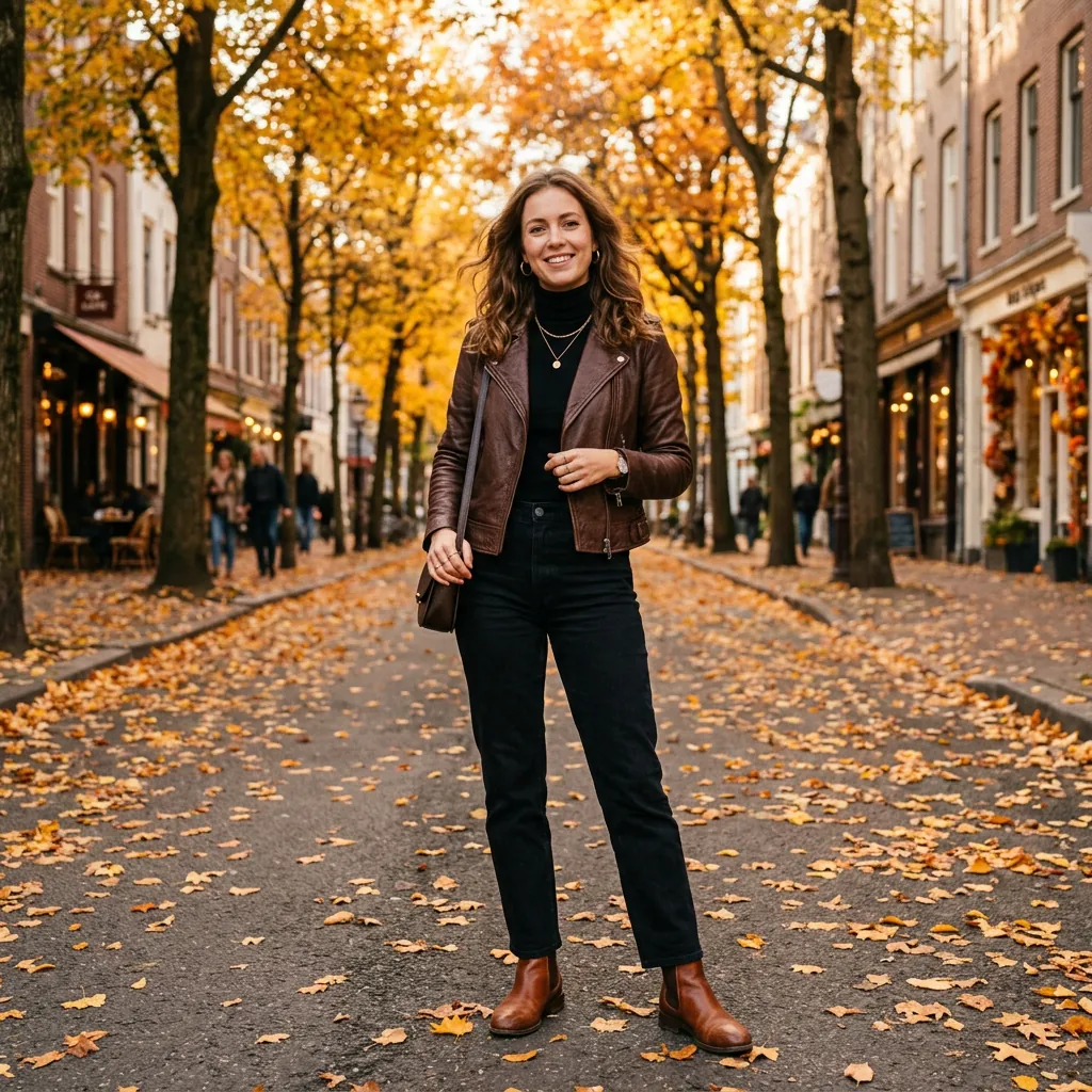 Black and Brown Outfit Ideas