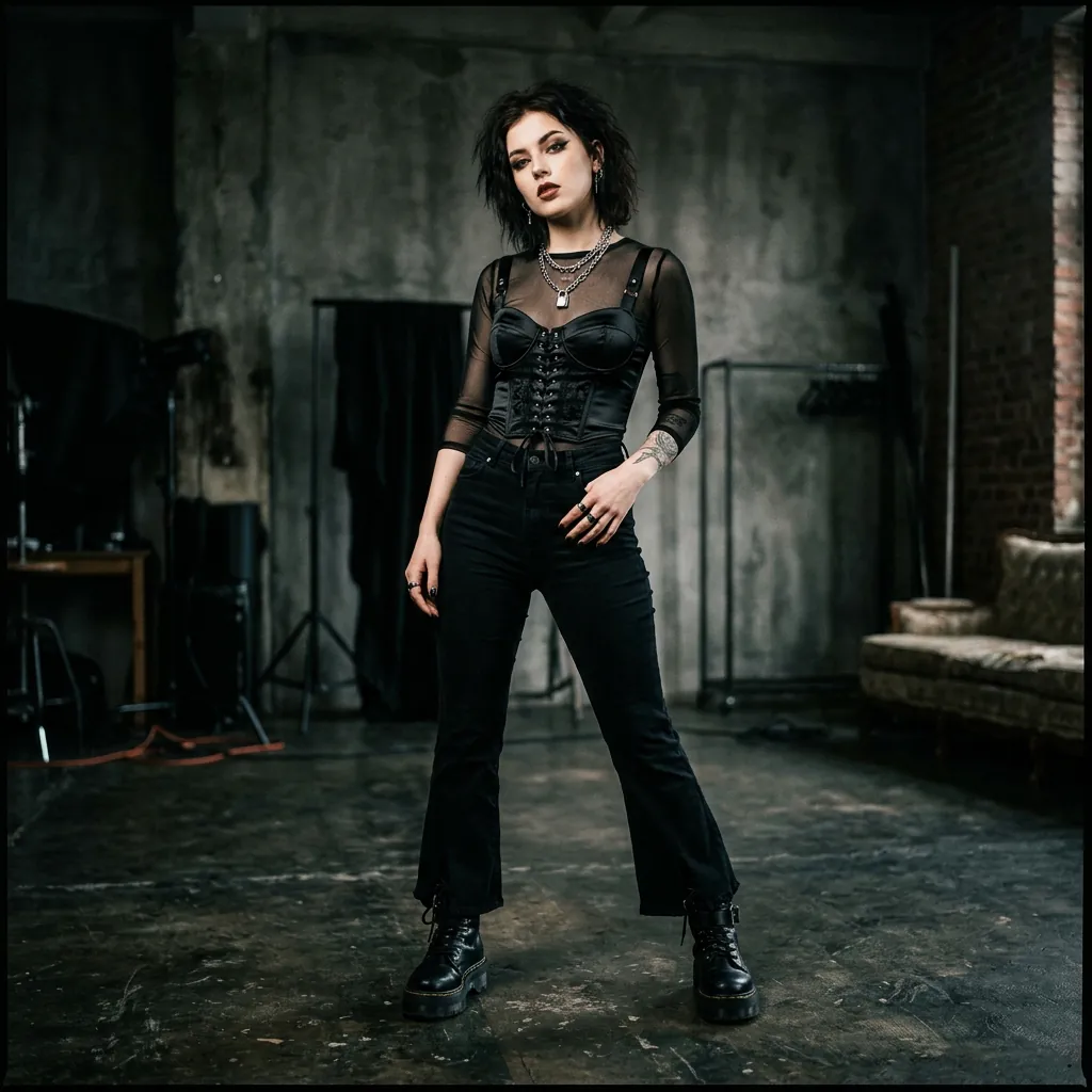 Aesthetic Outfit Ideas Black