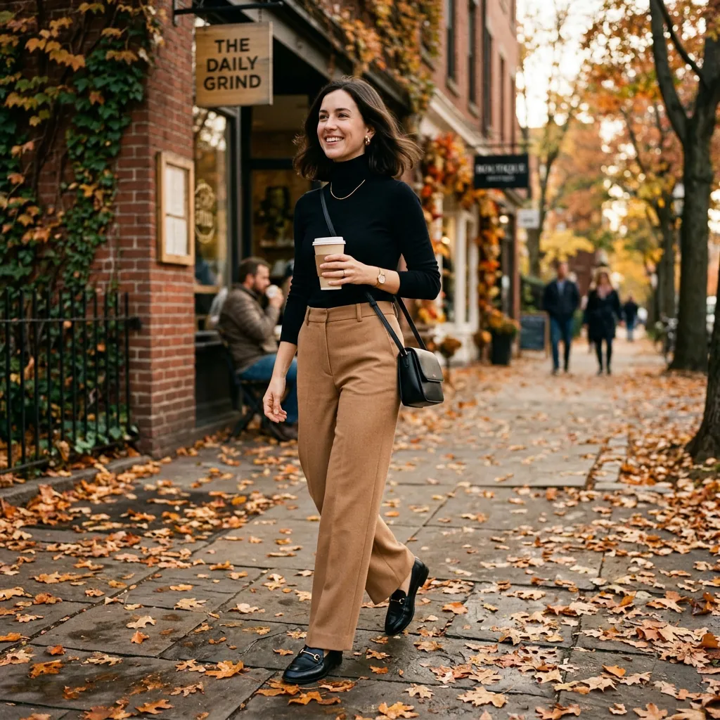 Black Turtleneck Outfit Ideas