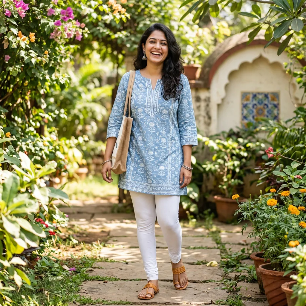 30 Short Kurti Outfit Ideas That Will Transform Your Ethnic Wardrobe 26 Short A Line Kurti Ideas
