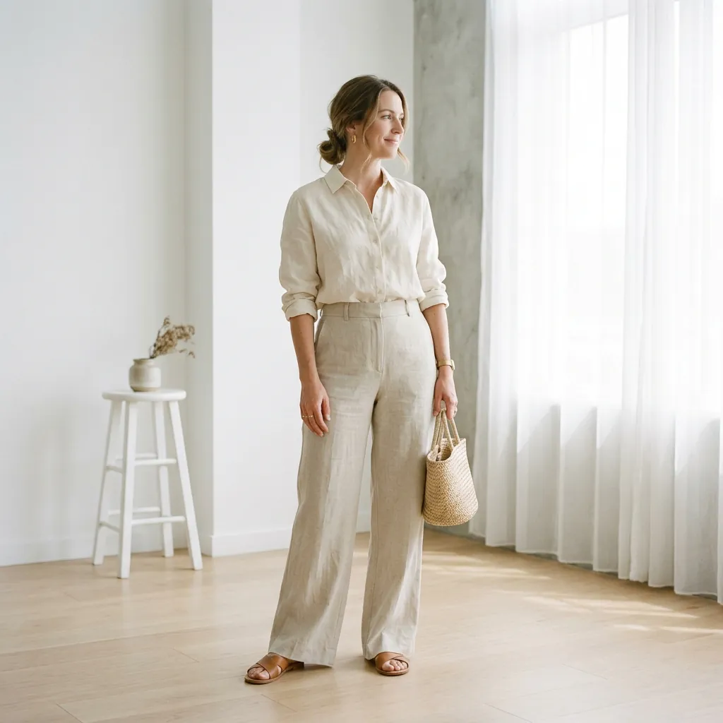 Comfy Spring Outfits Minimalist Neutral Ideas