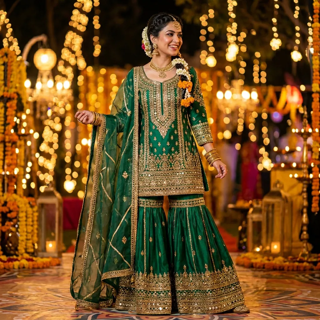 30 Short Kurti Outfit Ideas That Will Transform Your Ethnic Wardrobe 10 Embroidered Short Kurti outfit Ideas