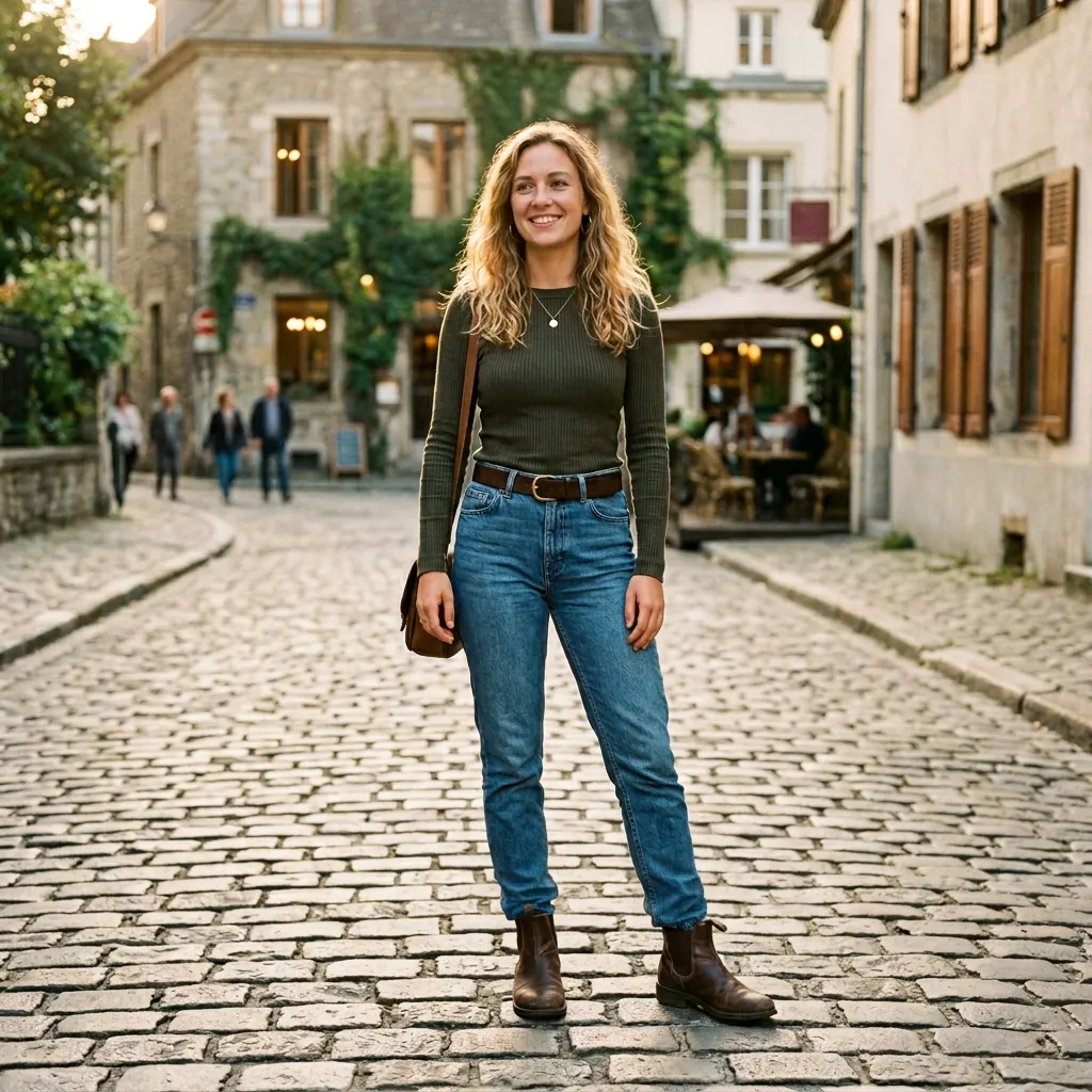 Outfit Ideas Jeans: 30 Stylish Ways to Wear Denim 9 Jeans and Boots Outfit Ideas Jeans