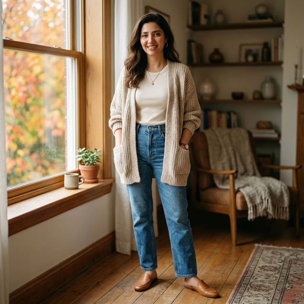 Outfit Ideas Jeans: 30 Stylish Ways to Wear Denim 22 Jeans and Cardigan Outfit Ideas Jeans