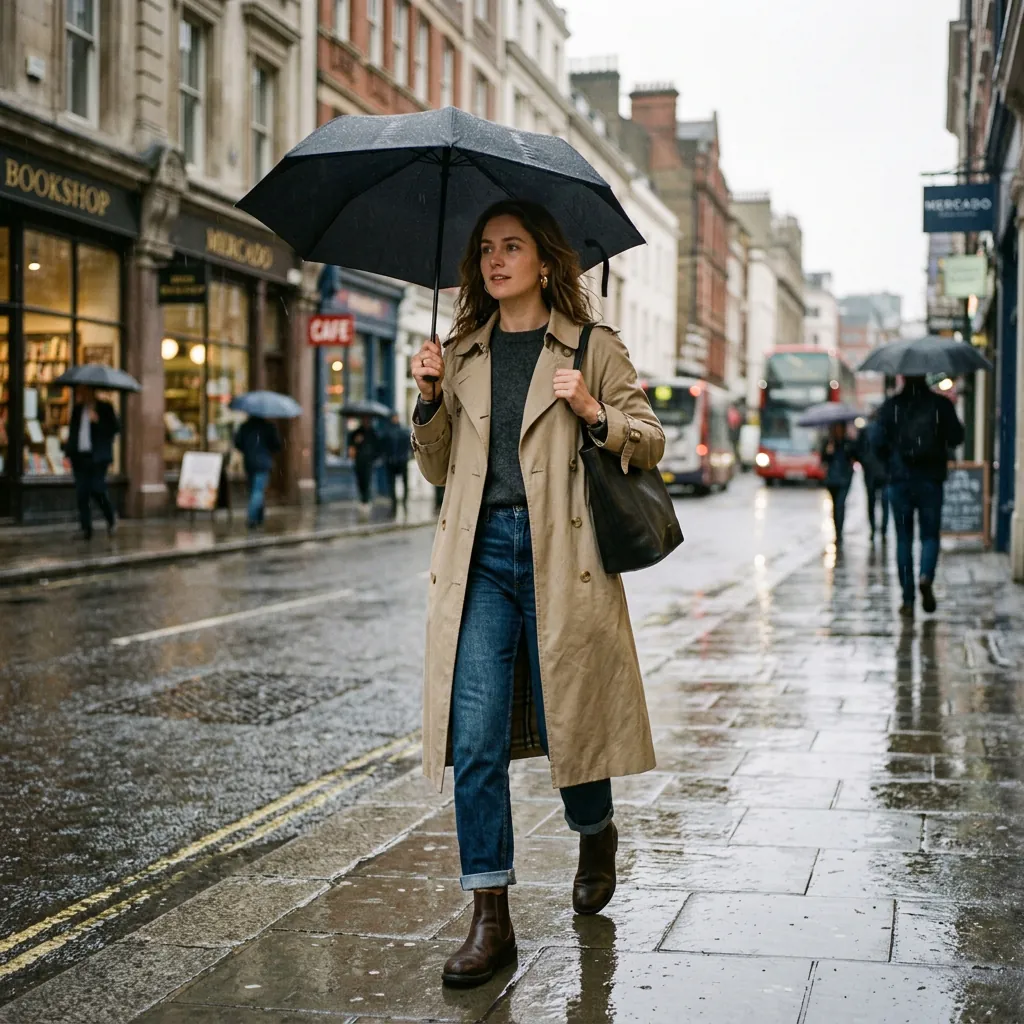 Outfit Ideas Jeans: 30 Stylish Ways to Wear Denim 28 Jeans and Trench Coat Outfit Ideas