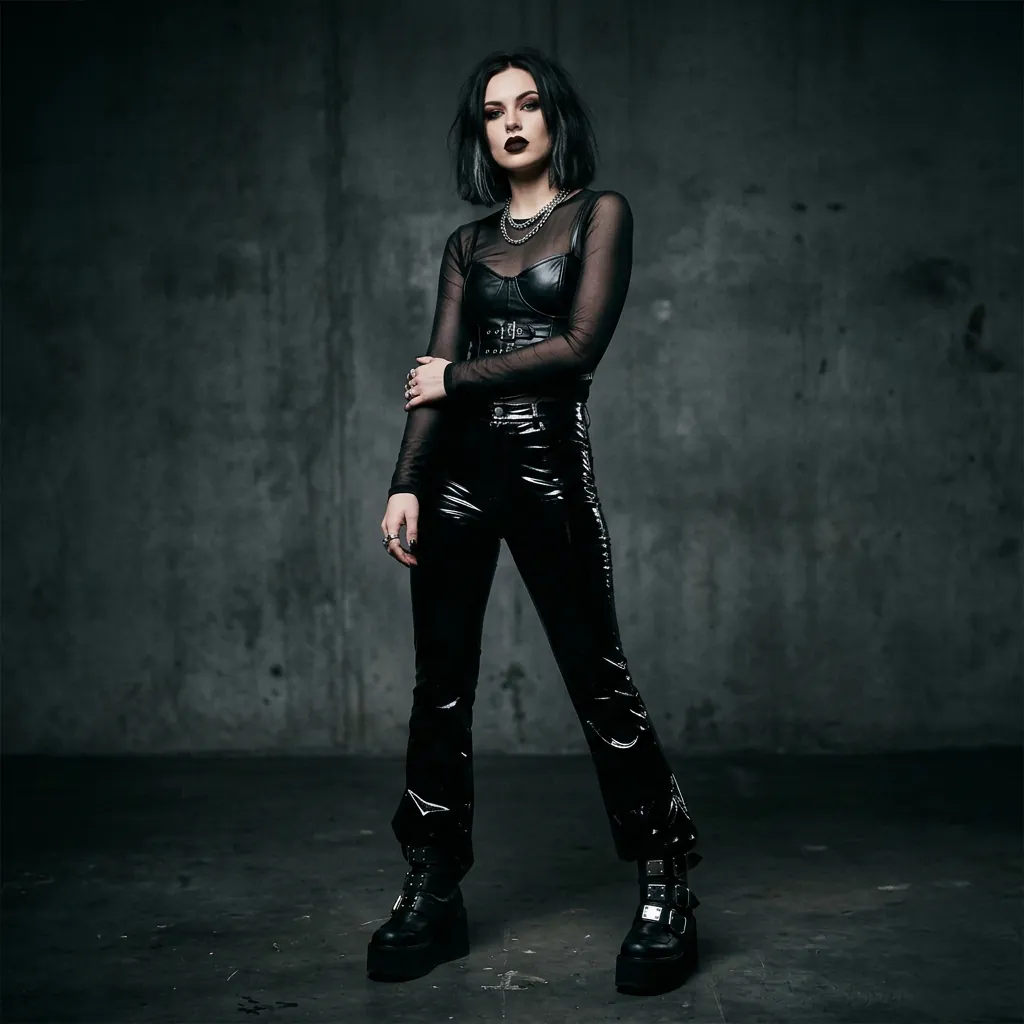 Outfit Idea Aesthetic Edgy and Alt Ideas