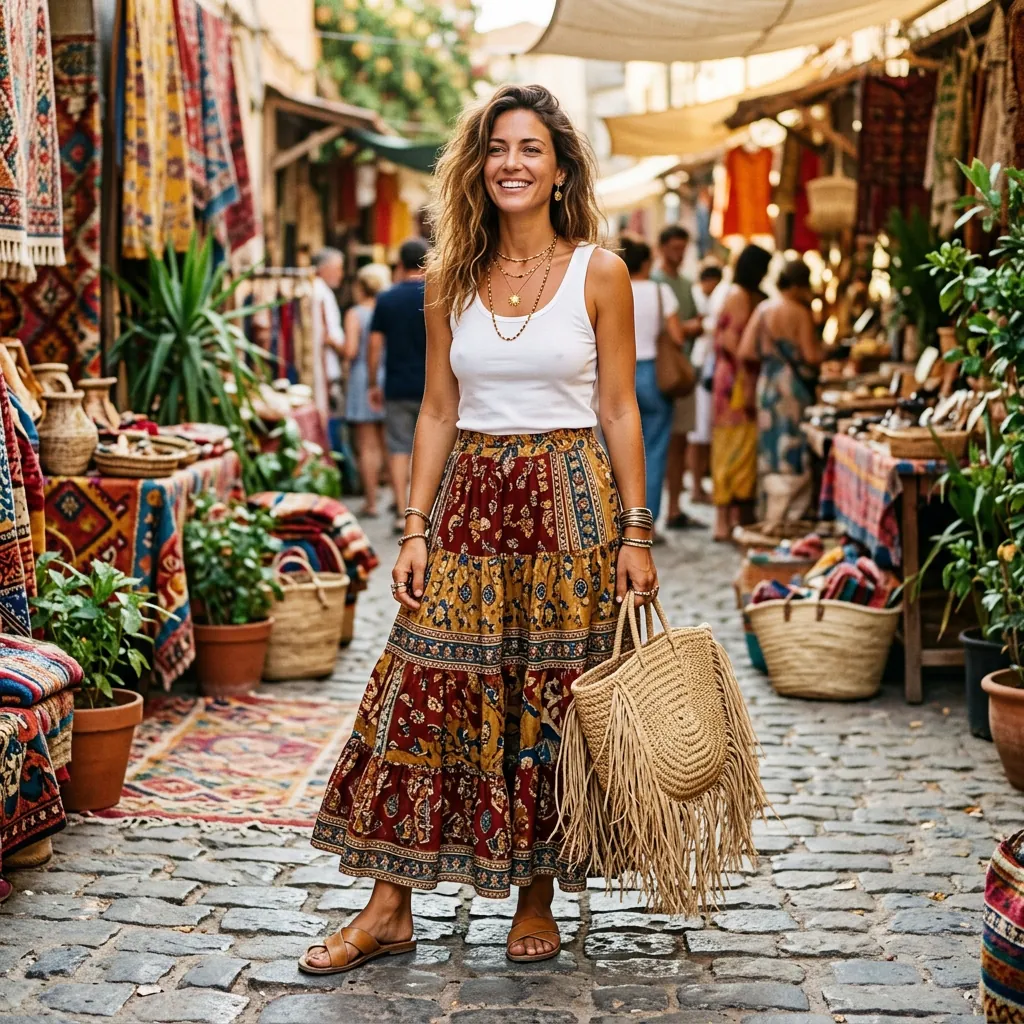 Boho outfit ideas summer casual