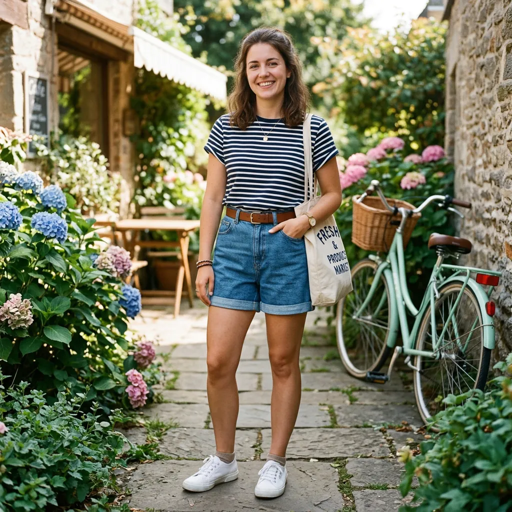 Mom Shorts Outfit Ideas