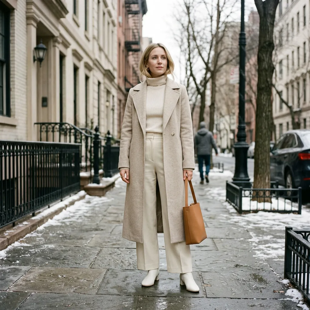 30 NYC Winter Outfits Ideas: Trendy Looks for the Cold Season 27 Minimalist Scandinavian-Inspired Winter Look