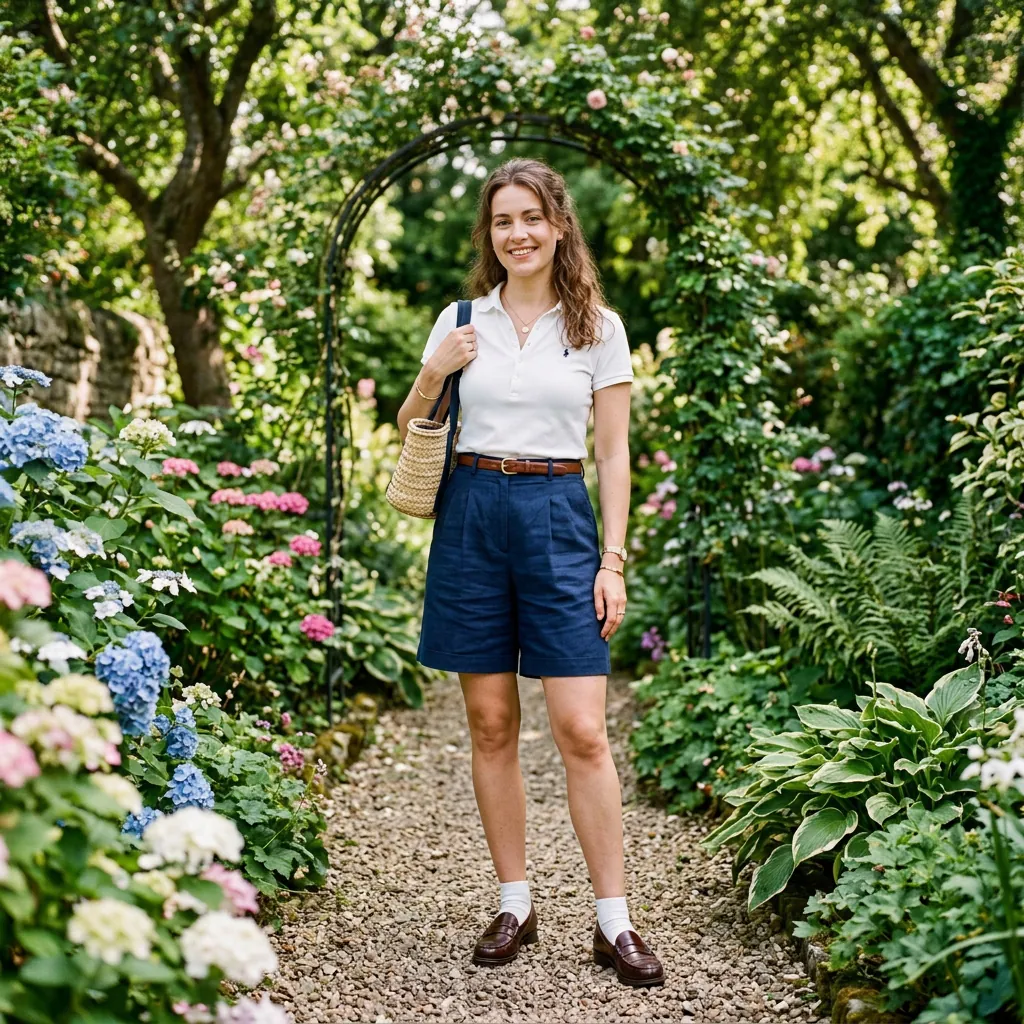 Pleated Shorts Outfit Ideas