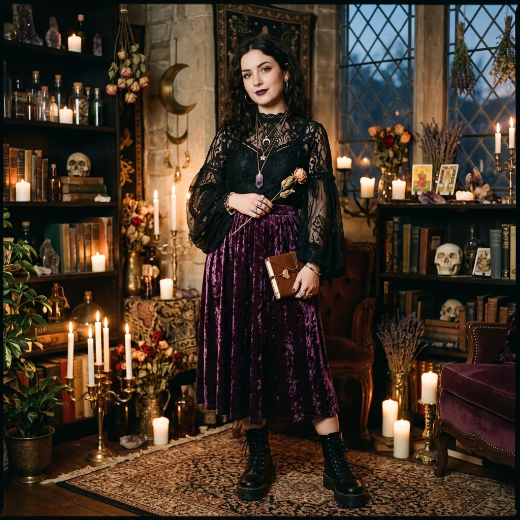Outfit Ideas Aesthetic Whimsigoth Ideas