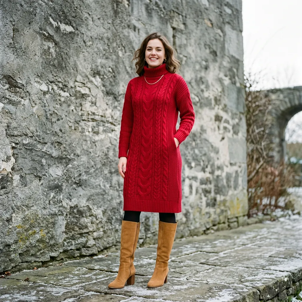 Bold Color outfit ideas for winter