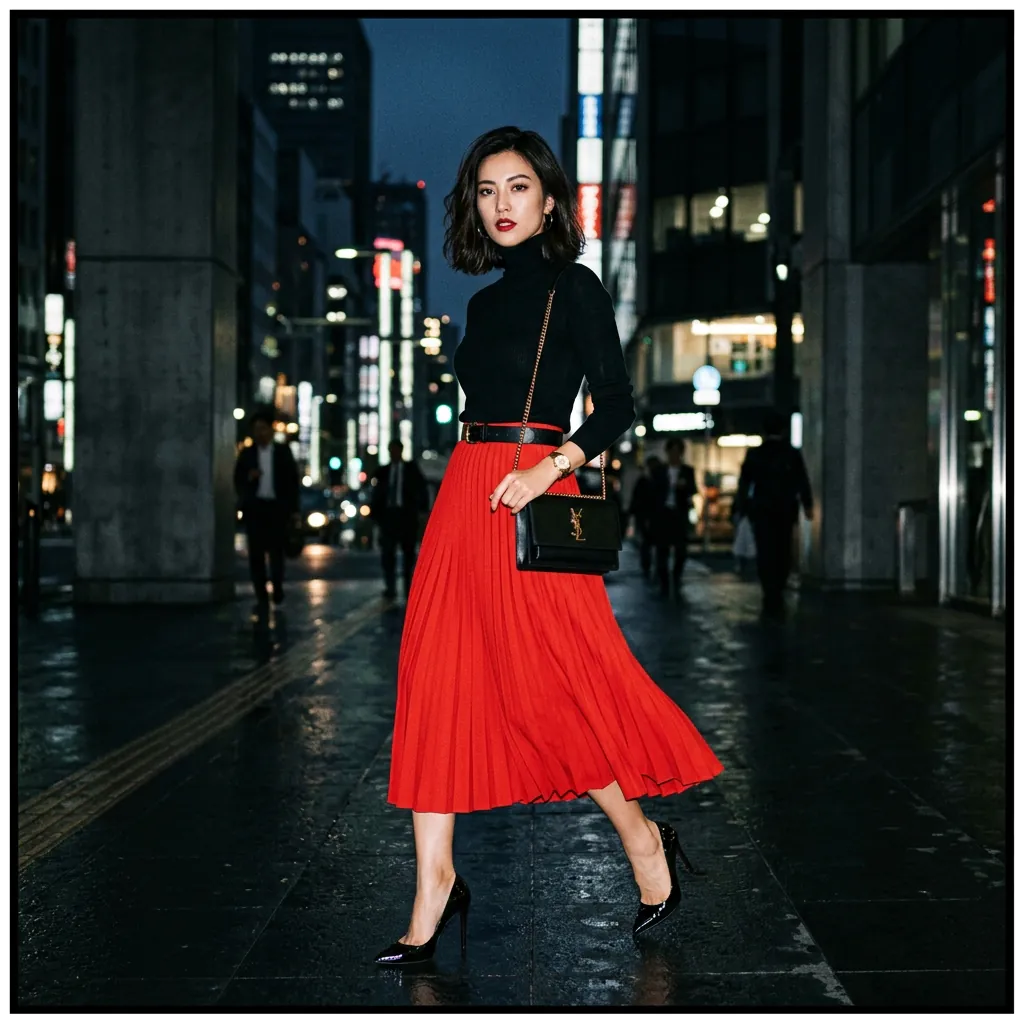 Black and Red Outfit Ideas
