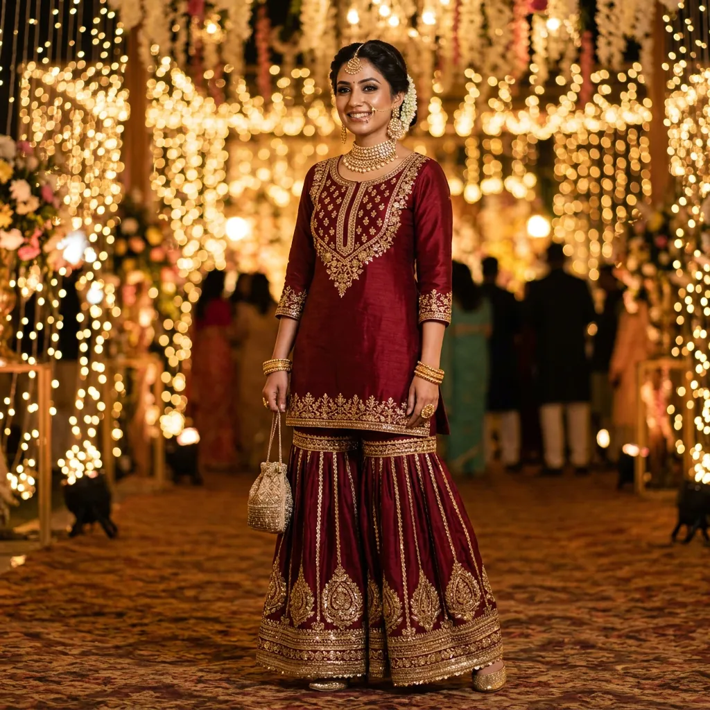 30 Short Kurti Outfit Ideas That Will Transform Your Ethnic Wardrobe 16 Short kurti outfit ideas for Festivals