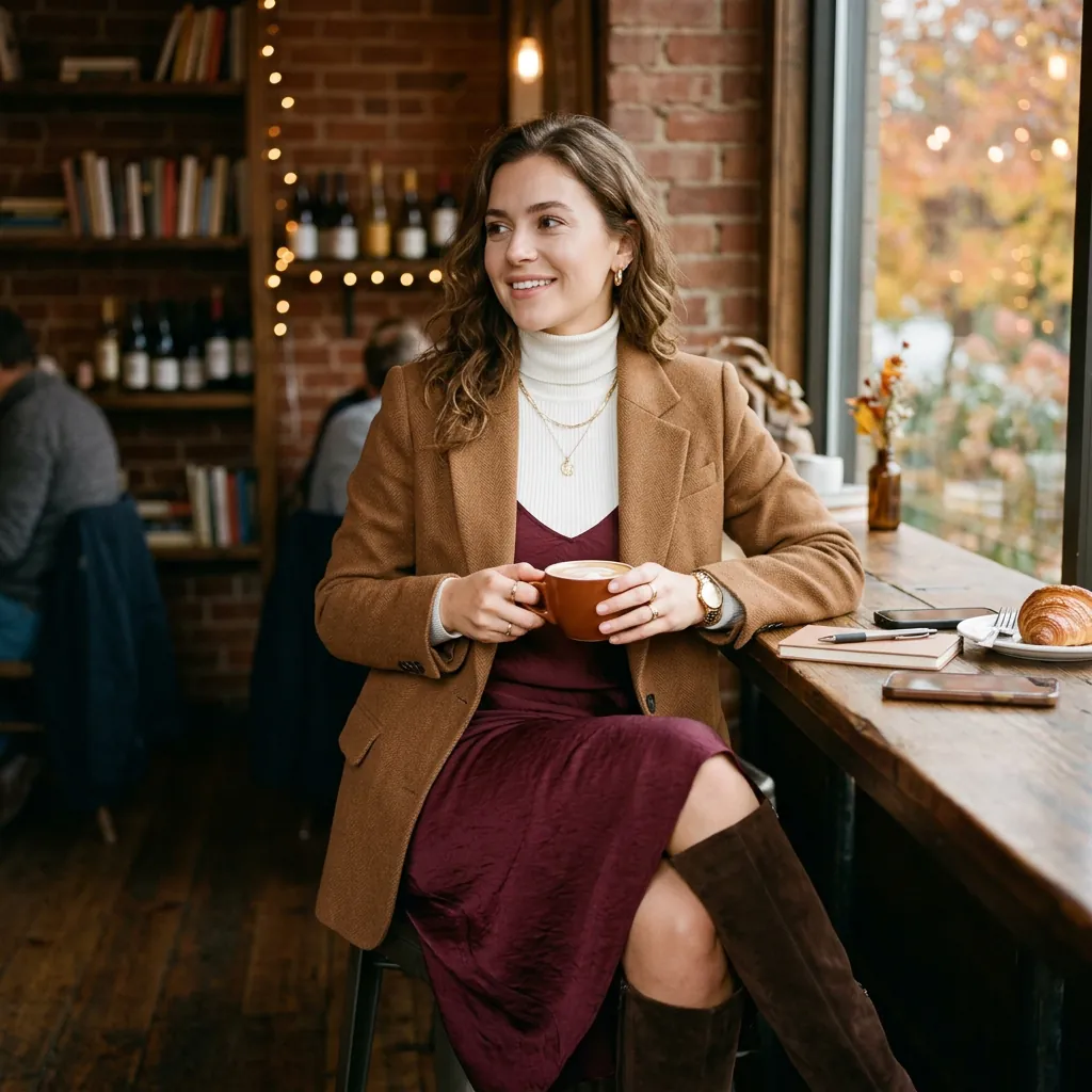 Fall Date Night Outfit Ideas: 30 Stunning Looks to Inspire Your Autumn Romance 13 Fall Date Night Outfit Layered Ideas