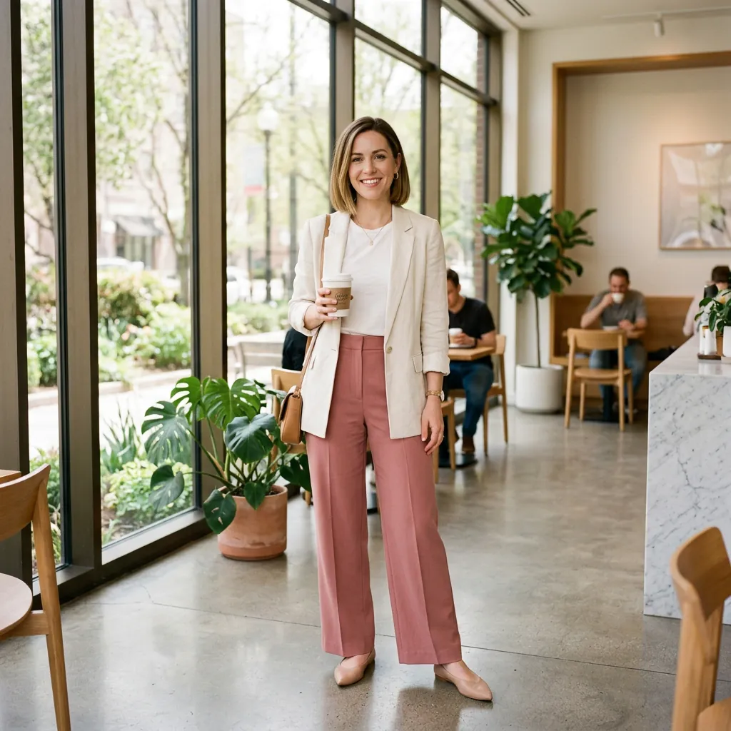 Comfy Spring Outfit Smart Casual Ideas
